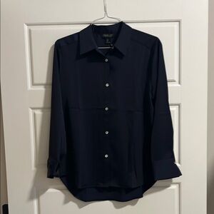 Rachel Zoe Navy Blouse